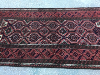 Beluch Rug 19th Century
Size/190X100cm / 6’4X3’4”                           