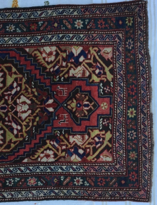 Caucasian Karabagh Rug Size:290X120cm / 9'7"X3'10"                           