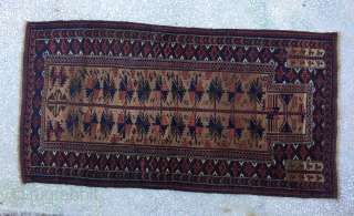 Beluch Rug size:174x100cm /  3'3"X5'7"
                           