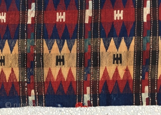 Caucasian Sofreh Kilim
size:355x175cm
       11'10x5'9"                       