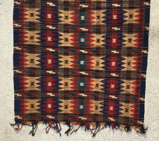 Caucasian Sofreh Kilim
size:355x175cm
       11'10x5'9"                       