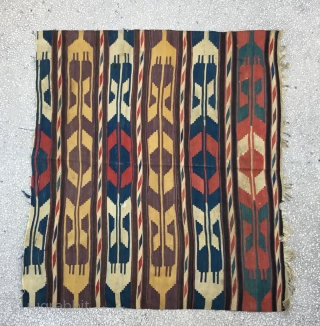 Caucasian Fragment Kilim Mid 19th Century
Size:158x193cm / 5’8x6’4”                         