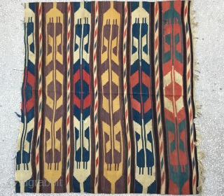 Caucasian Fragment Kilim Mid 19th Century
Size:158x193cm / 5’8x6’4”                         