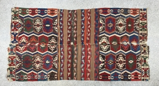 Anatolian kilim (Toros Sari kecili) 19th Century 
Size:325x175 Cm\5'8"x10'8"                        