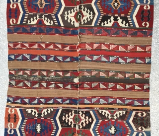 Anatolian kilim (Toros Sari kecili) 19th Century 
Size:325x175 Cm\5'8"x10'8"                        