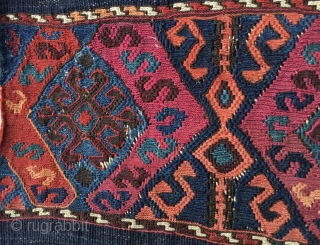 Kağizman Kilim bag Face Northeastern Anatolia 19th Century..
Size:67x72Cm/ 2’3x2’4”                        