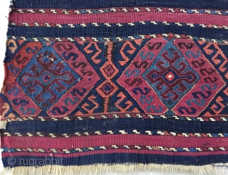 Kağizman Kilim bag Face Northeastern Anatolia 19th Century..
Size:67x72Cm/ 2’3x2’4”                        