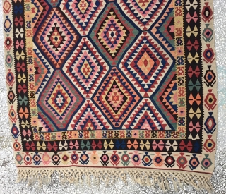 Caucasian Kilim Size/144x328 / 4’8x10’9”                            