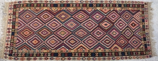 Caucasian Kilim Size/144x328 / 4’8x10’9”                            