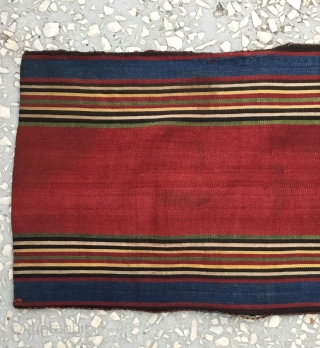 Small Shahsavan silk saddle bag, Circa 1900, in good condition, fine quality Size/ 25x63cm / 10x25 inches                