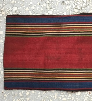 Small Shahsavan silk saddle bag, Circa 1900, in good condition, fine quality Size/ 25x63cm / 10x25 inches                