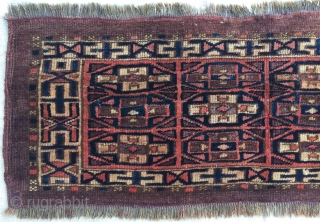 Turkoman Yamud (Yamut)Torba.
Central Asia.19th Century.
Size:78x27 cm/ 30x11 inc                         