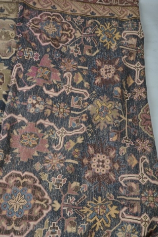 OLD AVSHAN KUBA CARPET 164"X78"(13'8"x6'6")
FRESH TO THE MARKET STRAIGHT FROM AN ENGLISH COUNTRY HOUSE. FINE QUALITY A FEW PROBLEMS(country house condition) BUT STILL VERY USEABLE AND A LOOK OF FADED COUNTRY HOUSE  ...