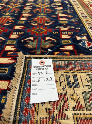 Antique Kazak, 3’8 X 6 ft.
Kayarugs1@gmail.com