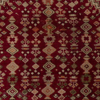 Antique Turkish Banaz Oushak Village Rug, Circa 1870,
5’5 x 6’7 Ft.
Kayarugs1@gmail.com                      