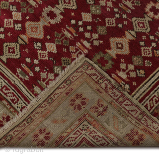 Antique Turkish Banaz Oushak Village Rug, Circa 1870,
5’5 x 6’7 Ft.
Kayarugs1@gmail.com                      