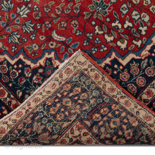 Antique Tabriz Village Rug, Circa 1900, 4’6 x 6’2 Ft.                       