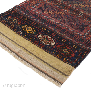Camelm Bag Tribal, Circa 1940, 3’6 x 6’6 Ft.
Kayarugs1@gmail.com                        