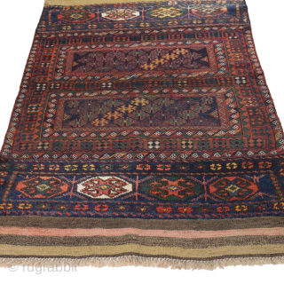 Camelm Bag Tribal, Circa 1940, 3’6 x 6’6 Ft.
Kayarugs1@gmail.com                        