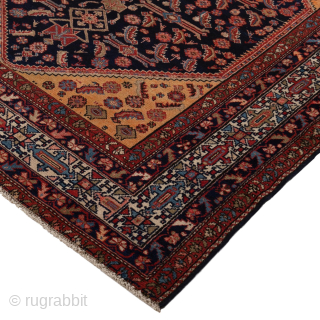 Antique Avshar Rug, Circa 1900, 5 x 6 Ft.
                        