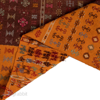 Antique Turkish Cicim, Circa 1920, 5’1 x 7 Ft.
Kayarugs1@gmail.com                        