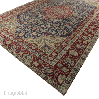 Antique Birunguz Village Rug, 9’9 x 13’9 Ft.                         