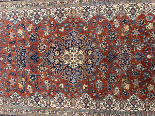 Antique Isfahan, 4’9 X 7’1 ft.