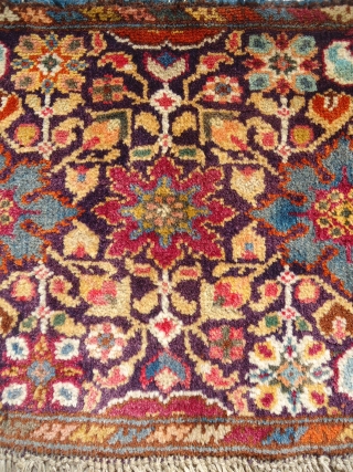 Soo beautiful Caucasian Mat or Mafrash, Kuba ?.All good colors,perfect condition.size 2*1'3".E.mail for more info.                  