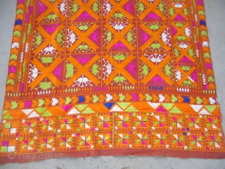Early 20th Century,Phulkari from the valley of Swat.Very beautiful desigen with good colours.E.mail for more Info.                 
