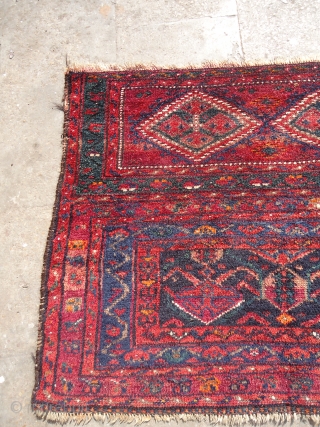 Beautiful Big Kurd Jaf with very nice colours and excellent condition,fine weave.Ready for the display.Size 4'2"*2'6".                 