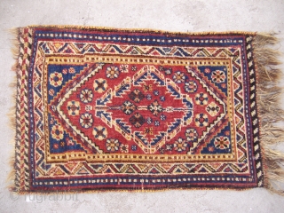 Small jewel Qashqai Rug,beautiful colours,nice desigen,all original,Hand washed,Ready for display.                       