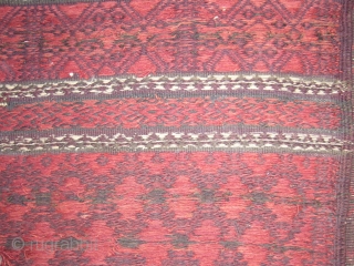 An ealy Baluch Flatweave Kilim,very supereb desigen,very fine weave good colours,Some old repairs,Size 7'1"*5'4".E.mail for more info,Please see other itmes also.            