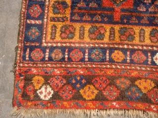 Kurd Chuval very nice design and colors,all original,soft shiny wool and colors,good age.E.mail for more info and pics.               