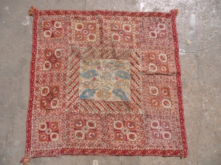 Early Greek embroidery with very nice colors and beautiful work.Size 2'7"*2'5".E.mail for more info and pics.                 