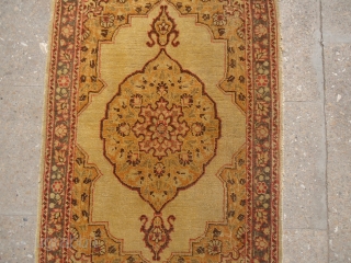Little Charming Haji Jalili Mat,with good age and design.Size 2'10"*1'10".E.mail for more info.                    