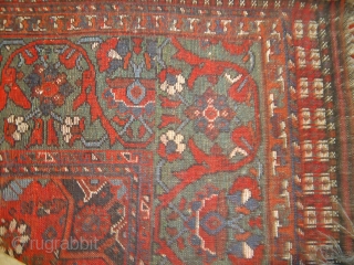 Beautiful Khamseh or Qashqai Rug,with beautiful colours and shiney wool,very nice design,Fine weave and very good condition.Size 6*4'6".E.mail for more info.            