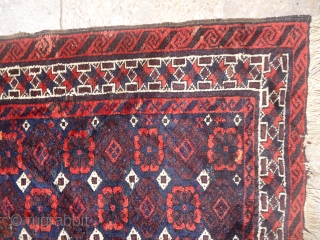 Baluch Bagface with great wool,natural colors and very fine weave.Very nice design,Sift shiny wool.Very nice pce.Size 2'7"*2'3"E.mail for more info and pics.           