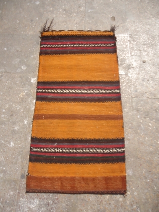 Sistan Baluch Balisht with original backing and great natural colors,beautiful desigen and fine weave,all original without any repair or work done.Size 3ft*1'8".E.mail for more info and pics.      