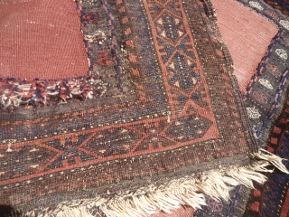 Beautiful Baluch Sofreh with very nice design,good colors and condition.Size 3'8"*2'6".E.mail for more info and pics.                 