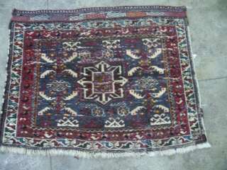 Super Fine Qashqai Bagface with Shirvan weaving,all natrul dyes,very fine weave.E.mail for more info.                   