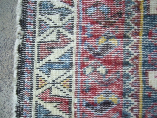 Super Fine Qashqai Bagface with Shirvan weaving,all natrul dyes,very fine weave.E.mail for more info.                   