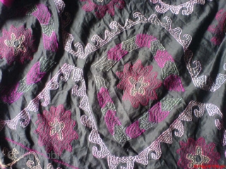 Uzbek Suzani,silk threads on cotton,good colours,desigen and condition.Very Low price.                       