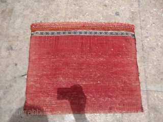 Afshar Bagface with beautiful and unusual desigen,lots of mens heads,very nice colors,Original Kilim backing,all original.E.mail for more info and pics.             