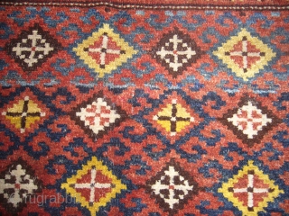 Ersari Juval,good colours and age,soft wool,excellent condition without any repair.Size 4ft*2'6".                      