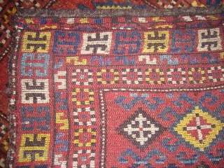 Ersari Juval,good colours and age,soft wool,excellent condition without any repair.Size 4ft*2'6".                      