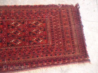 Turkmon Jalor with fine weave all original without any repair or work done.E.mail for more info and pics.               