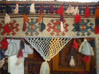 Kazak Border Fragment Trpping,with good colours,nice condition.Size 4*2'9".E.mail for more info.                      