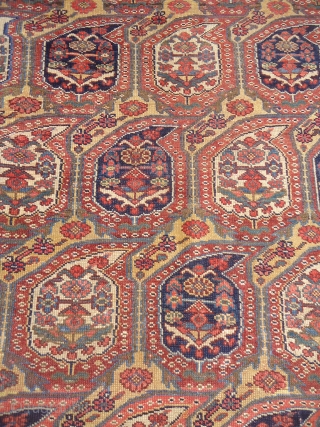 Khamseh Runner with beautiful colors and desigen,fine weave,good age,nice condition.Very nice pce.Size 8'2"*2'8".E.mail for more info and pics.               