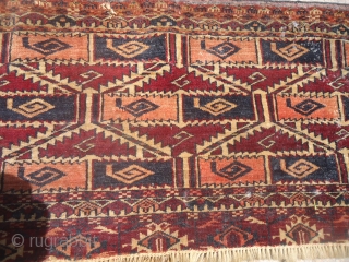 Extra fine woven trapping with nice design,as found.Size 2ft*11".E.mail for more info and pics.                   