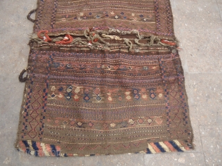 Luri Bakhtiyar Large Camel Bag,with all natural colors and nice design,good condition.Original backing and hooks.Size 4'4"*3ft.E.mail for more info and pics.            